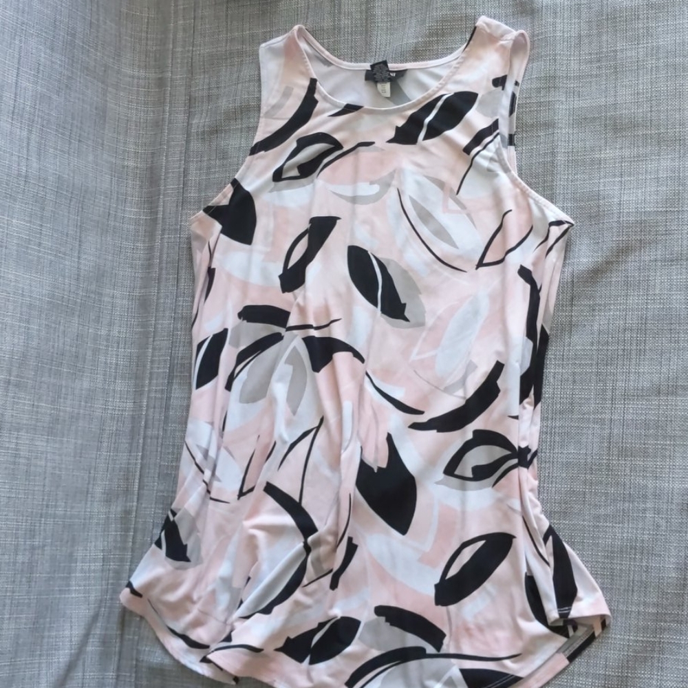 Alfani Women 1x sleeveless blouse pink